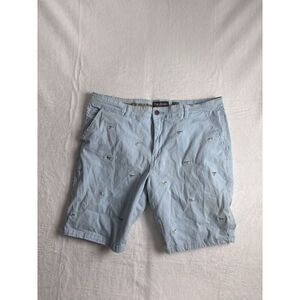 Dirty Laundry‎ Blue Chino Style Shorts Men's Waist 40" *